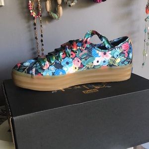 Women’s Keds x Rifle Paper Triple Kick Garden Party 5.5